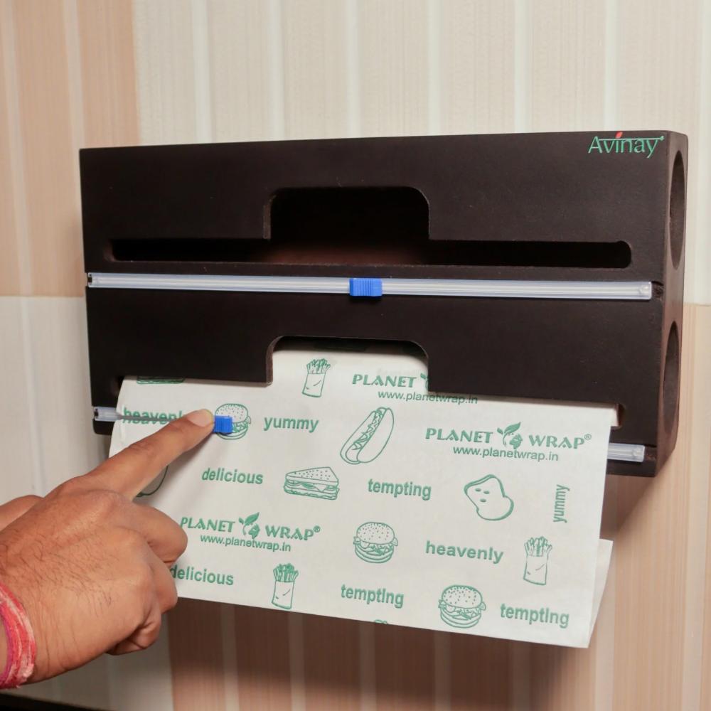 Wooden Foil Paper cutter and Organizer